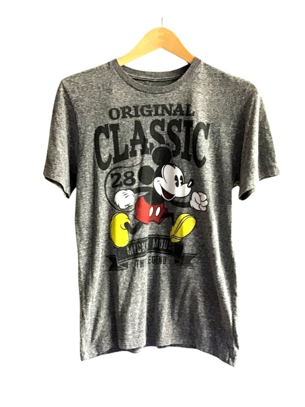 DISNEY- MEN'S SHORT SLEEVE CREW NECK GRAPHIC T-SHIRT SIZE SMALL